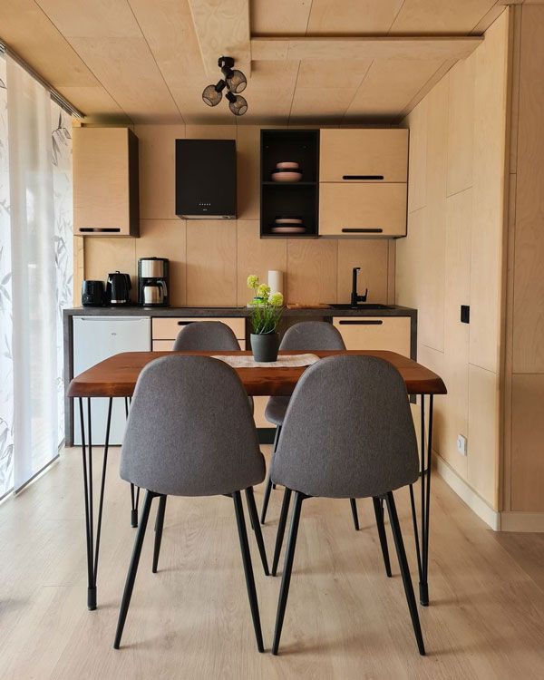 Stylische Tiny Houses und Glamping-Unterkünfte am Belauer See – nachhaltig übernachten im Schleswig-Holstein Urlaub.