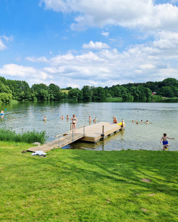 Campingplatz am See in Schleswig Holstein